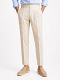 High-Waisted Pants Beige